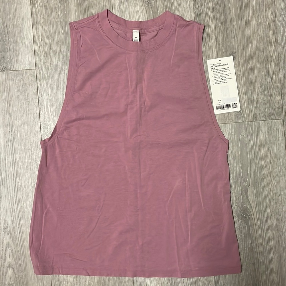 Lululemon All Yours boyfriend Tank